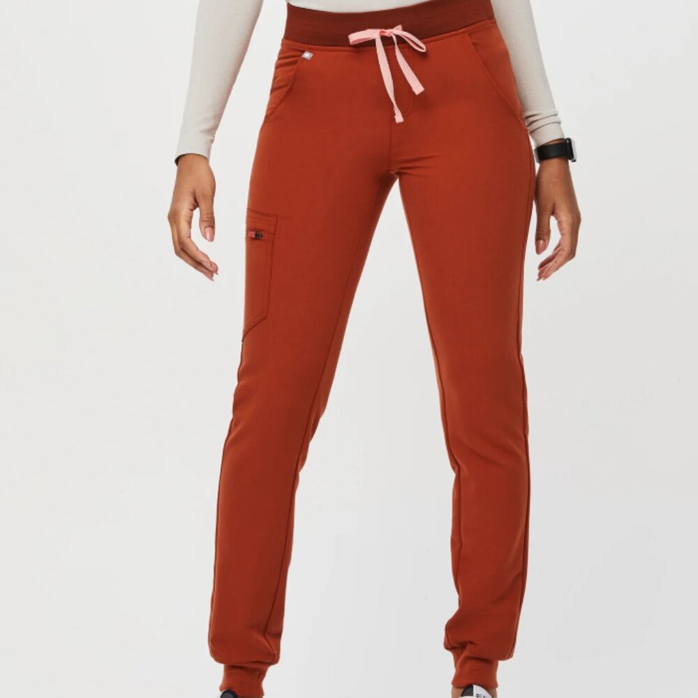 FIGS Auburn Zamora Jogger Scrub Pants MP EUC limited edition medium petite